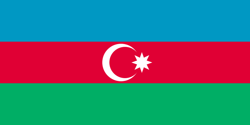 flaga azerbejdżanu