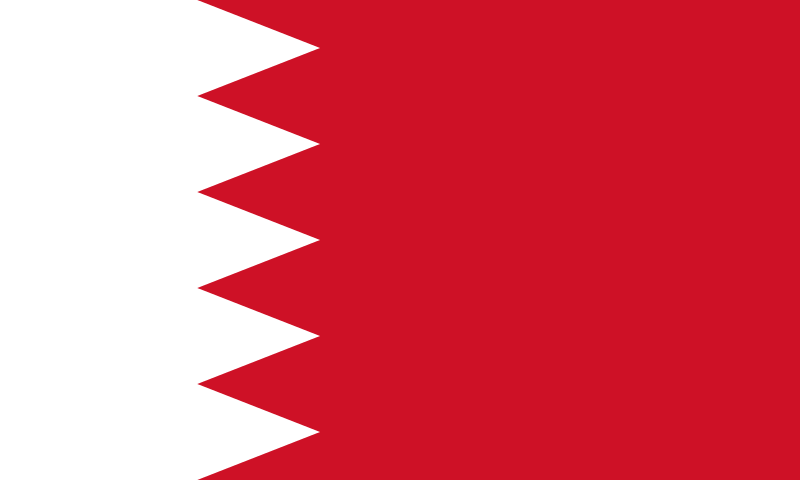 flaga bahrajnu