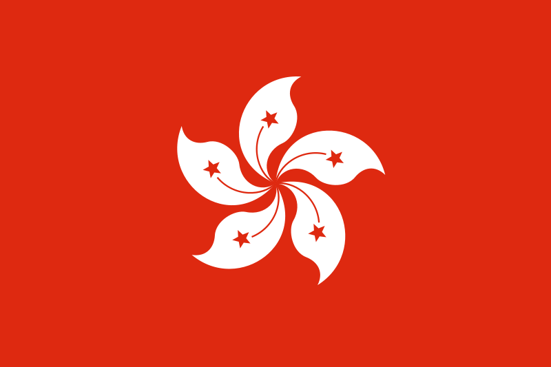flaga hongkongu
