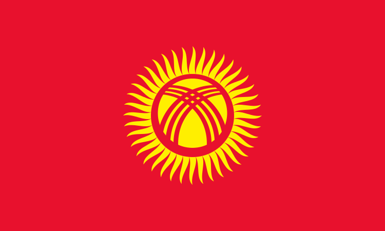 flaga kirgistanu