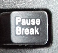 klawisz pause break