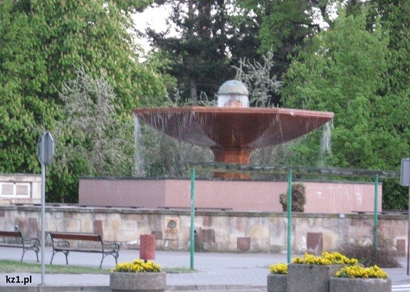 fontanna grzybek