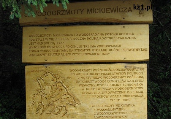 wodogrzmoty mickiewicza