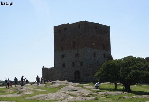 wieża na zamku bornholm